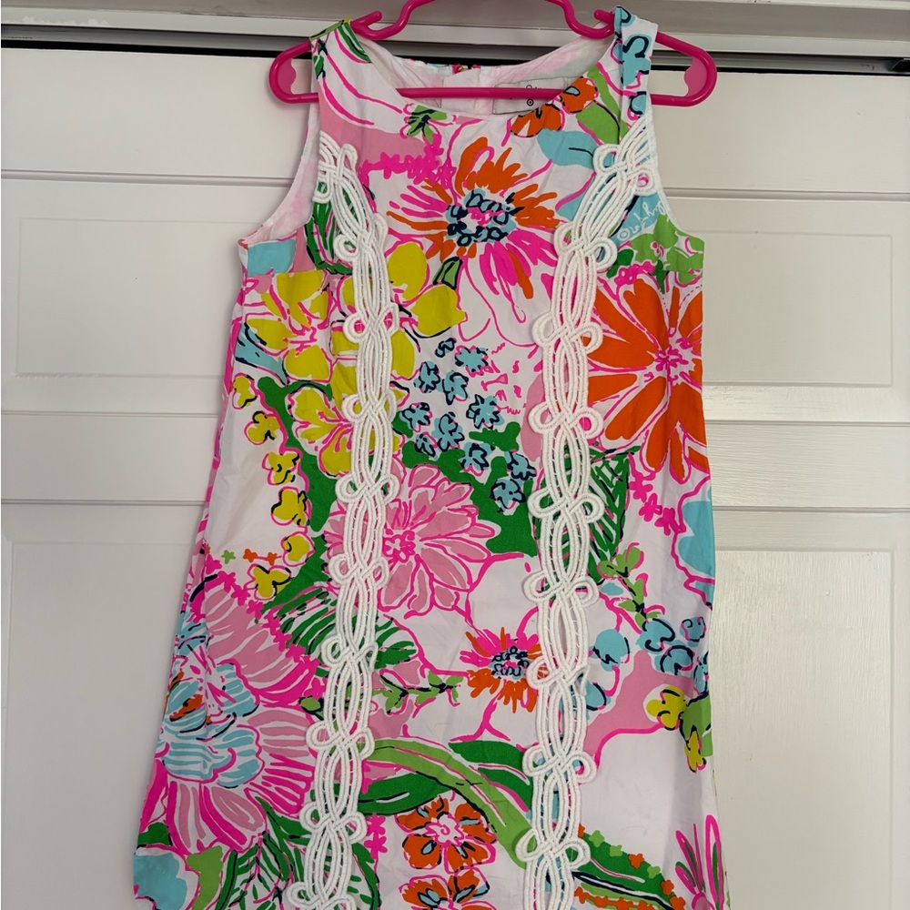 Lilly Pulitzer for Target Floral Kids Dress - Pink, Green, Orange